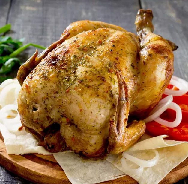 Image de Poulet Entier braisé (Au feu de bois)